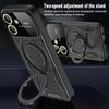 For Xiaomi Redmi 13C Case Armor Shockproof Ring Stand Cover For Poco C65 C 65 PocoC65 Magsafe Magnetic Wireless Charge Cases