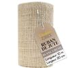 Chemin De Table En Jute - CREATIVE DECO - Blanc Crème - 20cm X 10m - Déco Table Noel Mariage