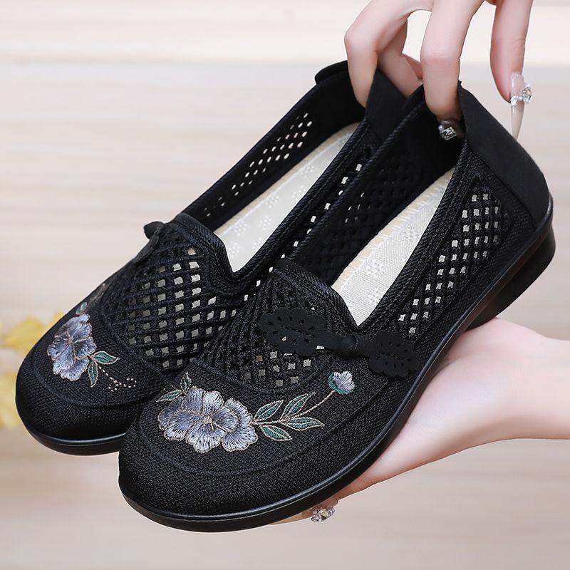 Летние одинарные нескользящие дышащие неглубокие повседневные туфли на одну ногу сандалии для ходьбы