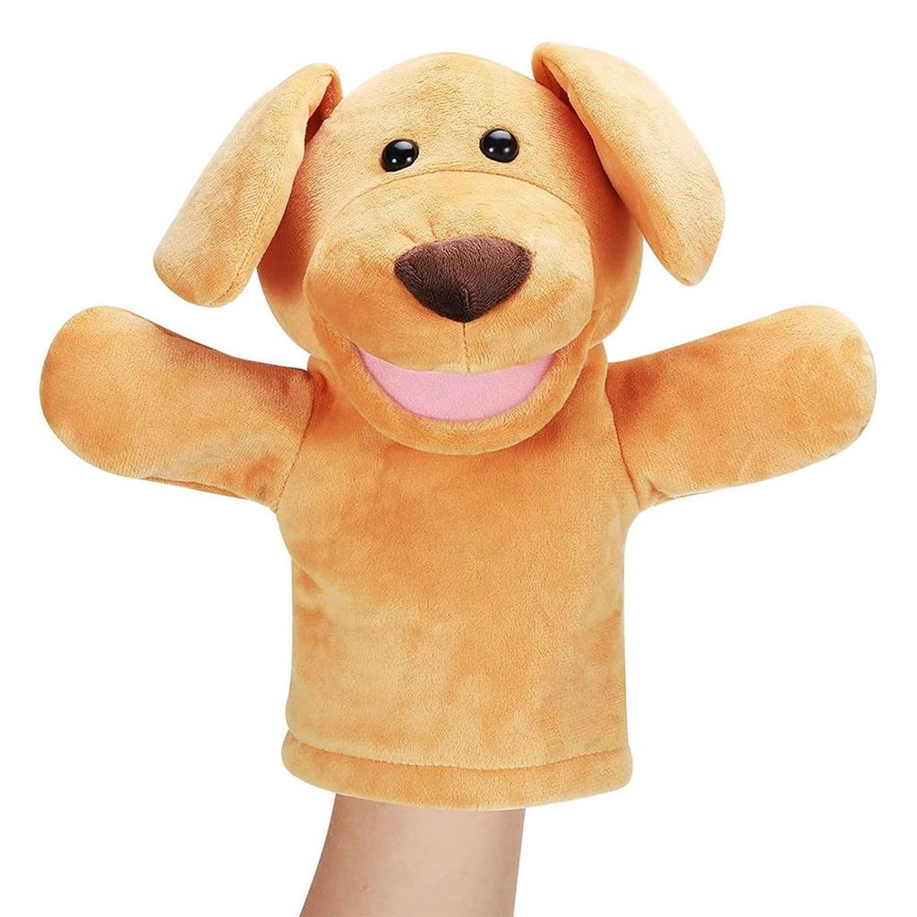 ENN LLC Puppet Hand Puppet Plush Ventriloquist Puppet Show Glove Puppet (Puppy)