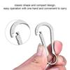 Titanium Alloy Carabiner Keychain Heavy Duty Key Organizer Durable Key Ring  Outdoor Sports