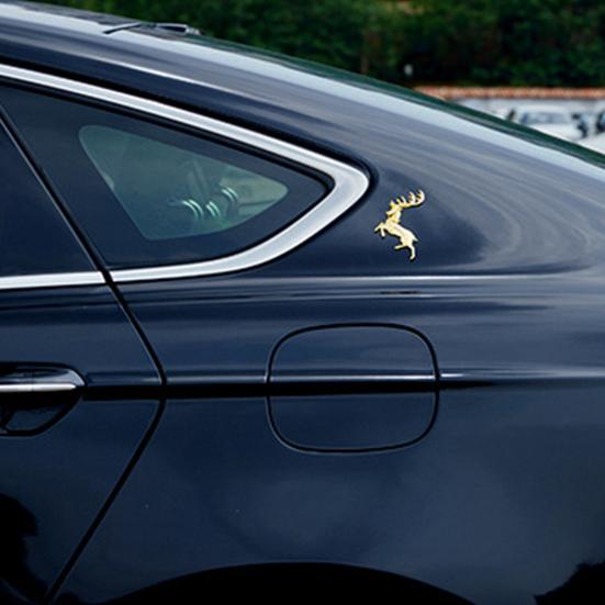 Стильная наклейка с эмблемой, гальваническая, съемная, декоративная