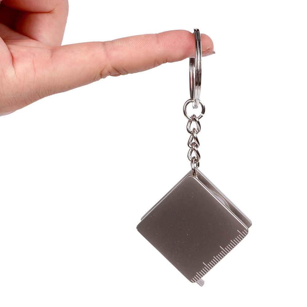 MINI Keychain Measure Измерительные инструменты Рулетки Измерительный инструмент Выдвижная линейка