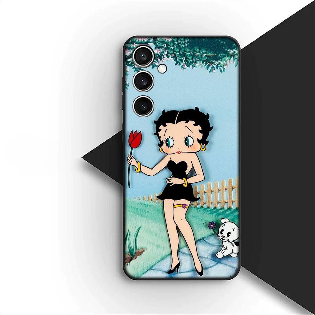 Аниме B-Bettys Lovely B-Boops Чехол для телефона Мягкий чехол для Xiaomi Redmi 15 15C A4 A5 9A 9C NFC Note 9 8 9T 5G Корпус