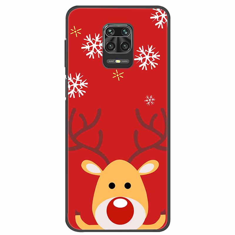 Чехол для Xiaomi Redmi Note 9 Pro Рождественский Силиконовый Задний Чехол Чехол для Телефона для Redmi Note 9S Coque Note 9T Защитный Чехол Note9S Funda