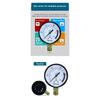 Xin Tester 0-60Mpa Pressure Gauge for Hydraulic Water Oil Air  Radial Axial Diameter 60mm Thread G1/4