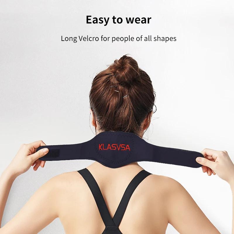 1 шт., самонагревающийся турмалиновый пояс, бандаж для шеи, поддержка магнитной терапии, массажер для шеи, облегчение боли, уход за здоровьем