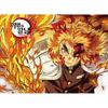 Пазл из 150 деталей - Клинок истребителя демонов Rengoku Flame, популярная корейская головоломка