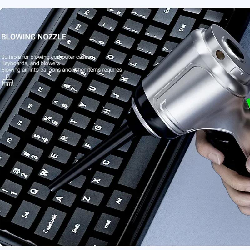 Автомобильный пылесос 638000Па Беспроводной Бесщеточный Мини Ручной Уборочная Машина Мощный Портативный Воздуходувка Пылесос для Автомобиля Дома