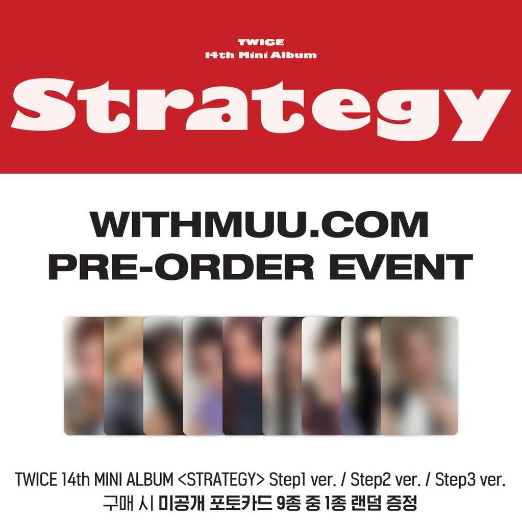 Twice 14-й мини-альбом [СТРАТЕГИЯ]  (+Онлайн-выгода)