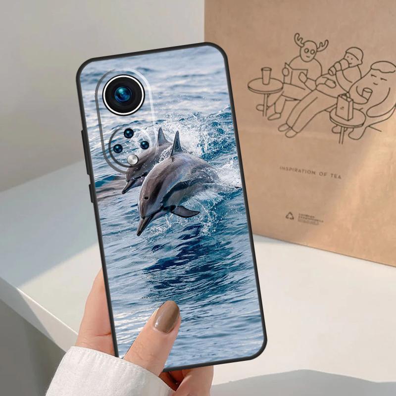 Милый Дельфин Океан Для Honor Magic 8 Pro 5 6 7 Lite Чехол Для Honor Win RT 200 400 50 70 90 X8b X9a X9b X9c X9d