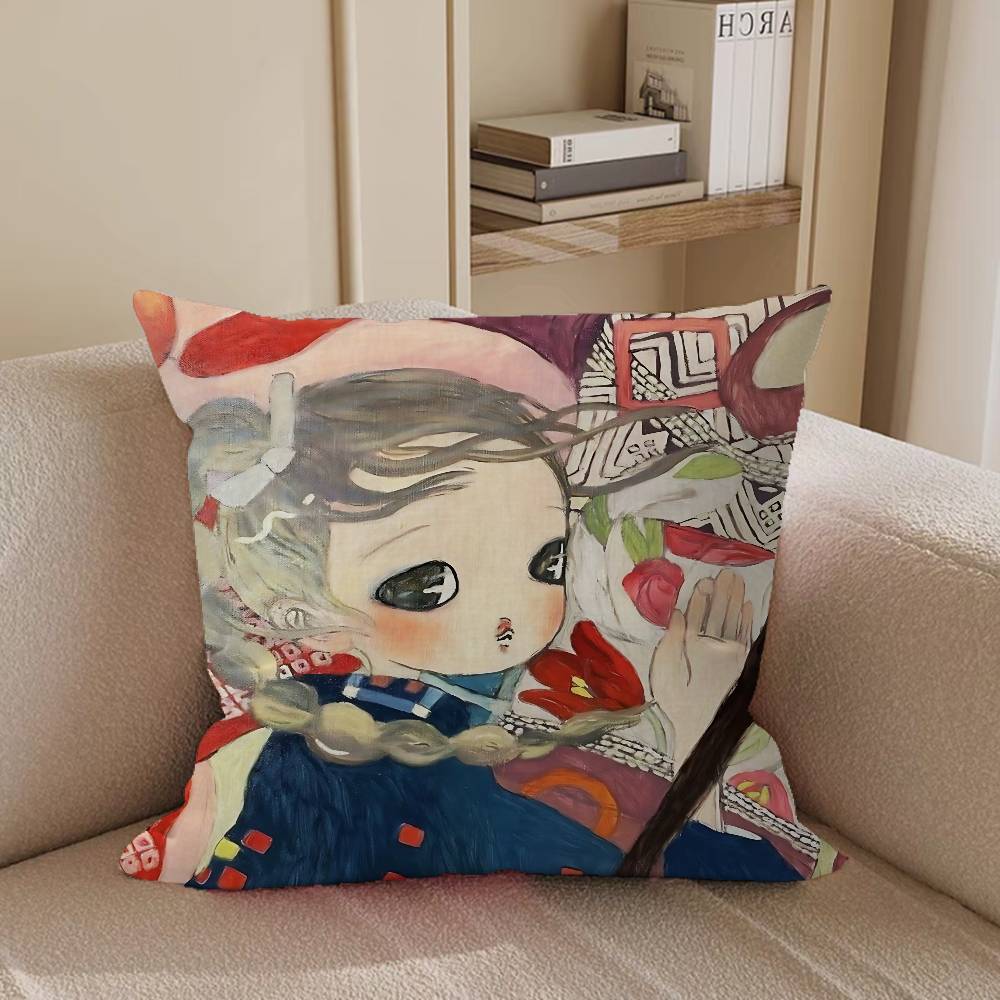 A-yaS Anime TakanoS Pillowcase Toon Gift Cushion Cover Bedroom Home Sofa Chair Seat Decor Pillow Case