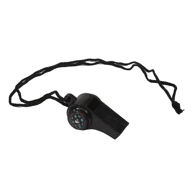 Многофункциональный аварийный свисток 3 в 1 для выживания со шнурком, походные свистки для походов на открытом воздухе с компасом и термометром