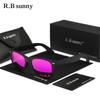 RBsunny UV400 Driving Women Sunglasses Polarized Square Glasses Classical Men‘s TR90 Night Vision Full Frame Eyewear