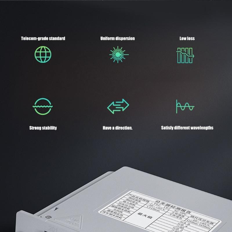 1x4 UPC PLC Оптический сплиттер-карта для оптоволокна Вставка интернет Оборудование для комнаты для эффективного распределения сигнала в сети