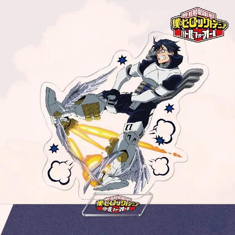 Anime My Hero Academia Acrylic Decorative Crafts Toy Midoriya Izuku Bakugo Katsuki Todoroki Shoto Collectible Figures Desktop Home Decoration