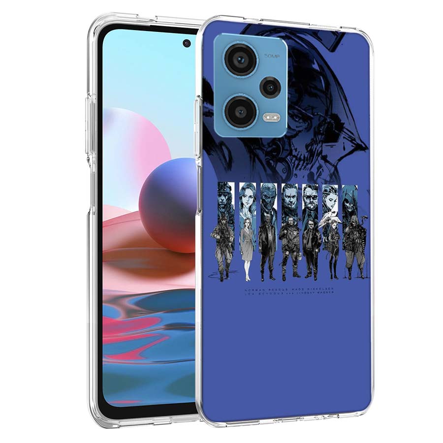 Чехол для телефона Game Death Stranding для Redmi Note 13 12 14 15 Pro Plus 13R 11 11T 11E 11S 10 Pro 10S 9 9S Чехол Cell Прозрачный ТПУ Capa