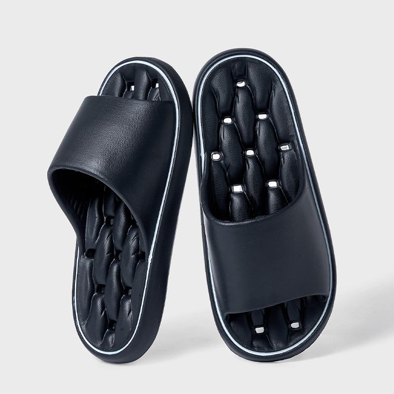 Нескользящие и непромокаемые тапочки, для ванной комнаты в помещении зимой, домашние тапочки, быстросохнущие и прохладные тапочки для пар