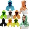 Breathable U-shaped Hoodie Beach UPF50+ Beach Towel Sunscreen Bandana for Cycling Driving