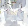 Gather Bra Women Lace Sexy Upper Support Bra Push Up Adjustable Invisible Bra Female Sensual Lingerie Fancy Underwear