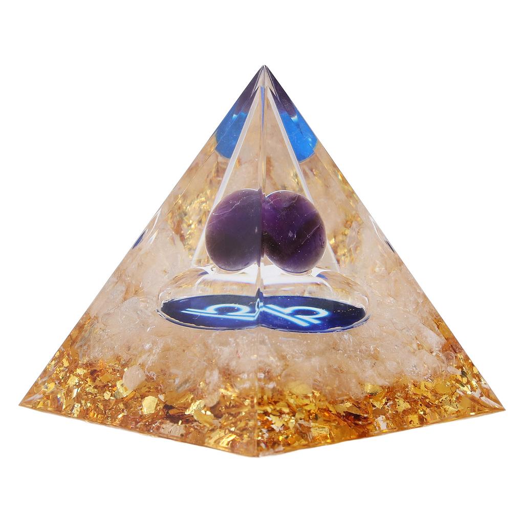 Созвездие Пирамидальный Камень для Позитивной Энергии Снижение Стресс Чакра Смола Исцеление Медитация Сила