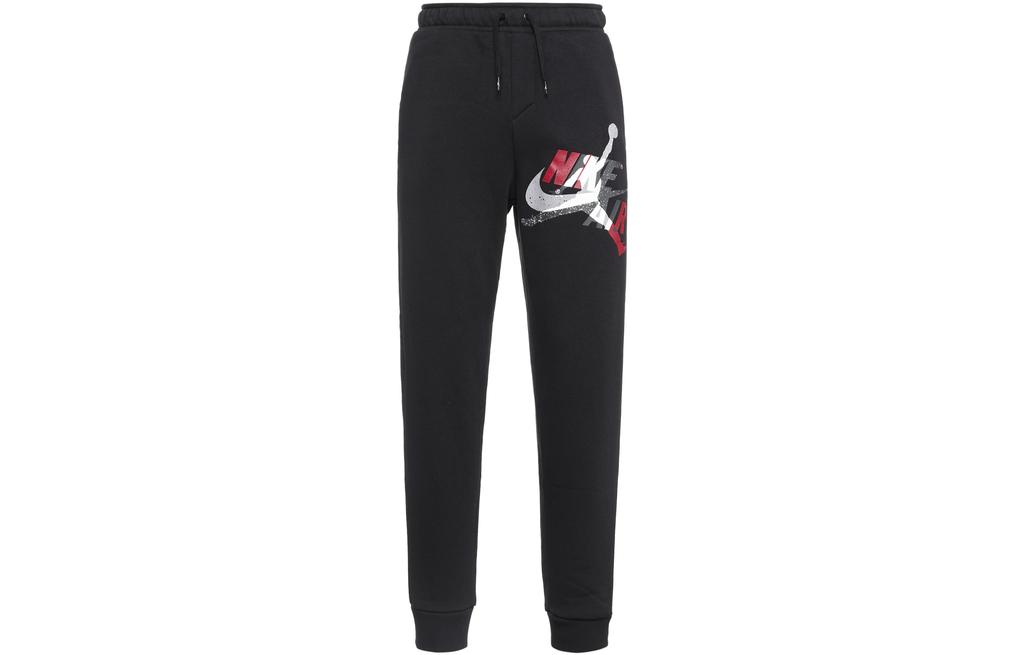 Jordan Knitted Sweatpants Men's Moderate Cuffed Pants
