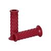 Bike Diamond Handle Grip Through Type Red