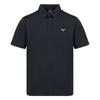 Breathable Quick-Dry Sports Polo Shirt With Stand Collar Men Tops Black P2CC23Z5