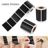 120pcs/roll Kitchen Jam Jar Spice Bottle Tags Labels Stickers Blackboard Label Marker Pen
