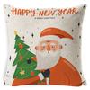 Christmas Pillow Case Christmas Light Luxury High-end Pillow Family Bed Pillow Case Home Cushion Bed Pillow