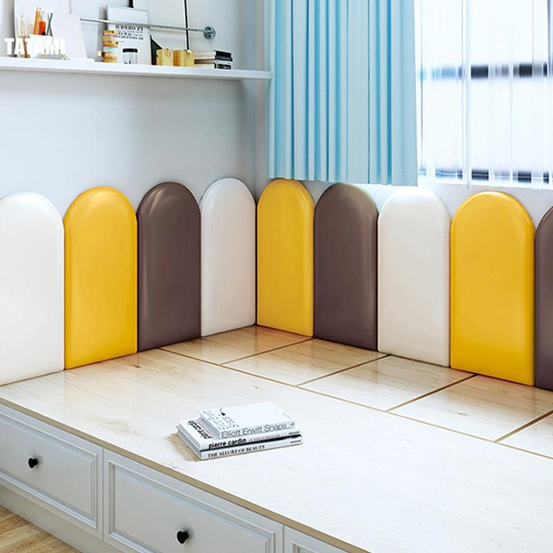 1 шт. 40/50/60 см Скандинавский стиль Изголовье Детский сад Спальня Наклейки на изголовье Комнатные Противоударные Настенные панели Украшение для дома