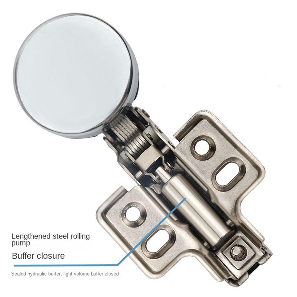 Холоднокатаная стальная стеклянная дверная петля с демпфирующим гидравлическим буфером для дверцы шкафа