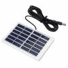 6V 1.2W Polycrystalline Solar Panel with Plastic Frame, 3M DC Wire