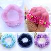 Модные цветочные сетки для волос, высокое качество, изысканные, регулируемые, для девочек, танцевальные сетки для волос, 1 шт., красивые, изящные, 5 цветов, милые детские аксессуары для волос, эластичные