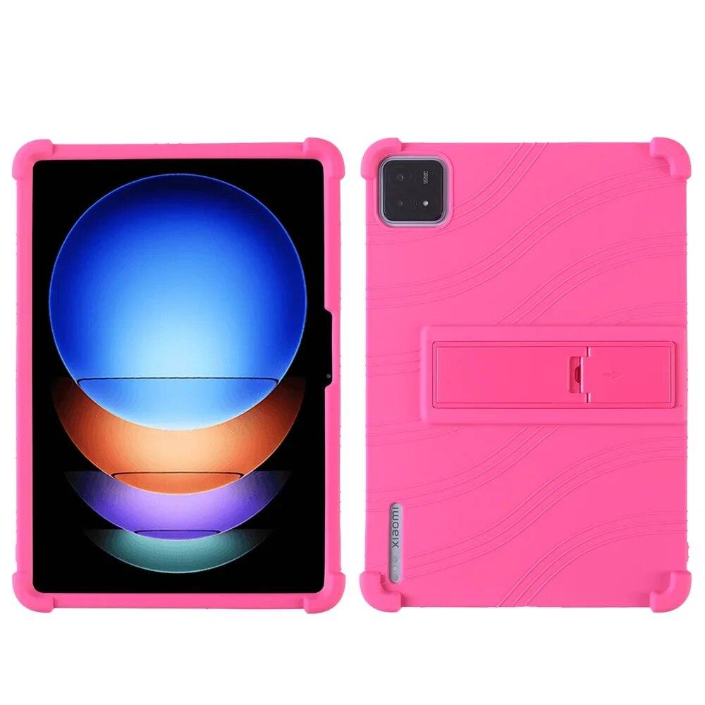 Для Xiaomi Mi Pad 6S Pro 12,4 чехол для планшета противоударный чехол для планшета Teclast мягкая силиконовая подставка защитная оболочка