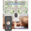 Blurams Pet Camera 2K, Cameras for Home Security with One-Touch Call, Dog Camera w/Color Night Vision, Motion Tracking, Cloud & SD Card Storage