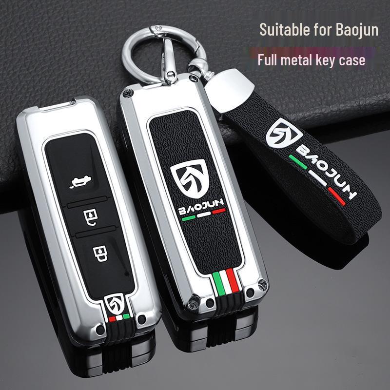 Baojun Car Key Cover for Hongguang MINI, Nano, EV, 730, 510, 310, 360, E200, S3 Journey