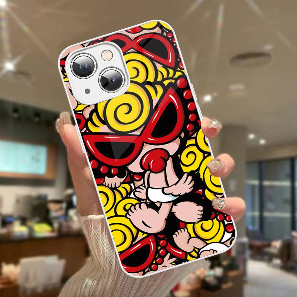 Японская мода H-Hysteric M-Mini Для iPhone 14 13 12 Mini 11 Pro XS Max X XR 14 Plus Закаленное стекло