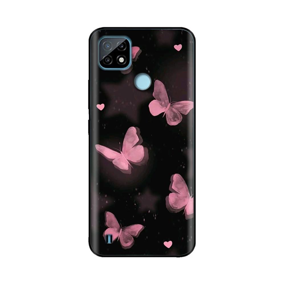 Чехол для Realme C21 Силиконовый Мягкий Милый Мультяшный Расписной Чехол для Телефона для Realme C21 C21Y C25 C25s Чехлы RealmeC25 C 21 Fundas Capa