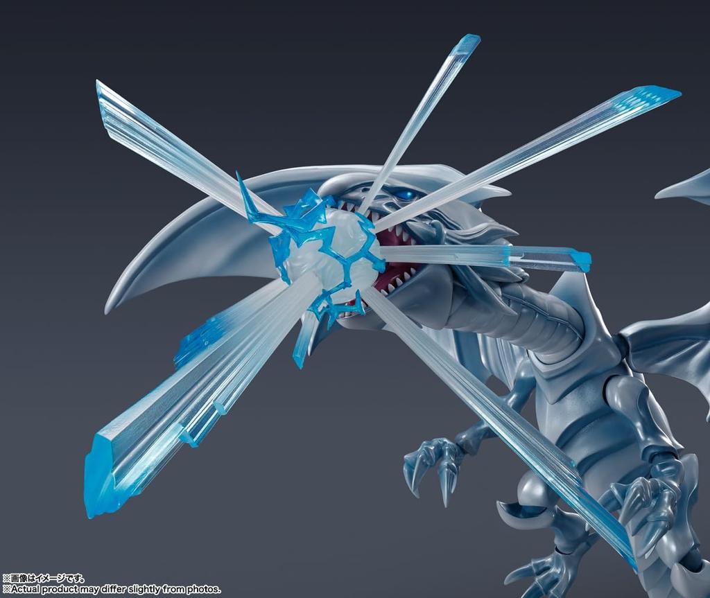 TAMASHII NATIONS Monster Arts Duel Monsters White Dragon 220mm Painted Movable Figure S.H. Yu-Gi-Oh! Blue-Eyes Approx. PVC&ABS