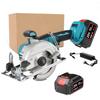 21V Brushless Electric Circular Saw 125mm 5 Inch Cordless Portable Electric Saw Adjustable Wood Cuttiing Machine