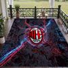 Soft Floor Carpet AC Milan Pattern Area Rug Decorative Mat For Home Room Decoration