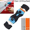 1Set (21Pcs/Set) Double Edge Razor Scraper Blade Window Tint Vinyl Sticker Removal Stonego Tool YSL