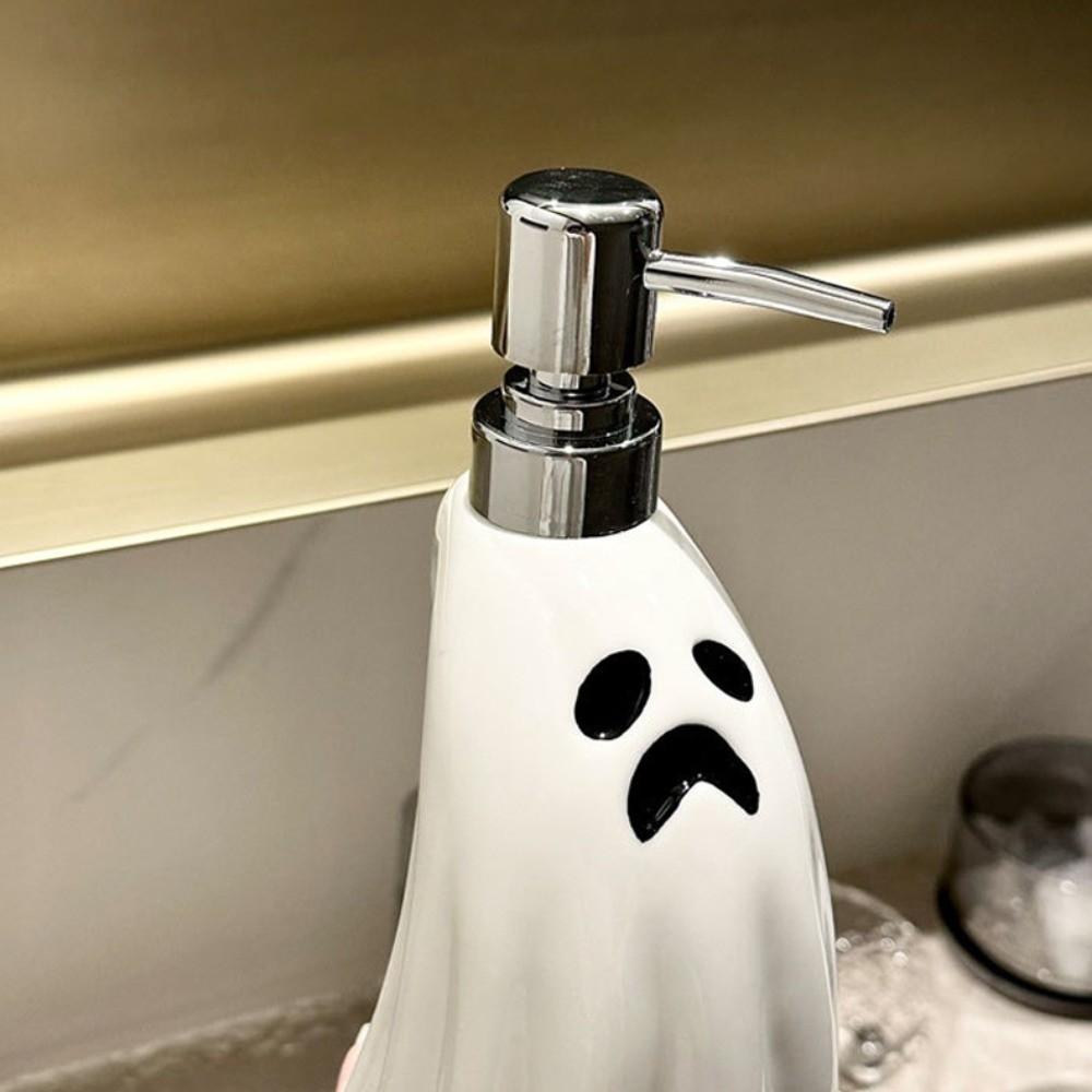 Empty Ghost Dispensing Bottle 380ML Shampoo Cosmetic Split Bottle Bathroom Supplies