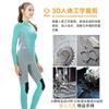 SLINX Womens 3mm Full Wetsuit Scuba Diving Snorkeling Swimming Thermal Protection Long Sleeve UV Resistant