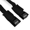 2pcs 9.8 Feet Car Roof Rack Cam Buckle Strapping Strap Black High Strength Suitable For Kayaking Surfboard Strapping