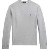Polo Embroidered Waffle Crew Neck Pullover Sweatshirt Men Sweatshirt 710767967-007