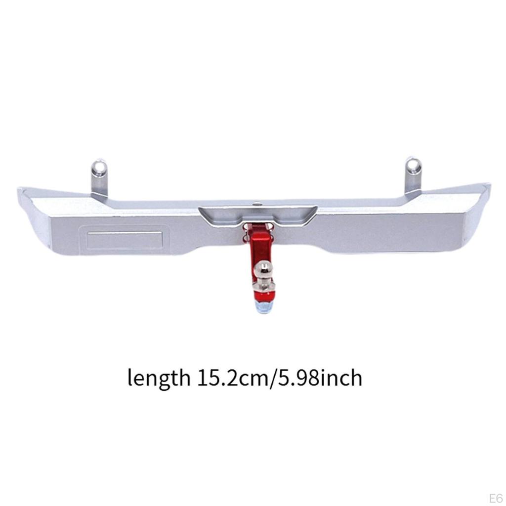 1/12 Удобные бамперы для радиоуправляемой машины со светодиодными фонарями, буксировочная проушина для H12Y H12Y+