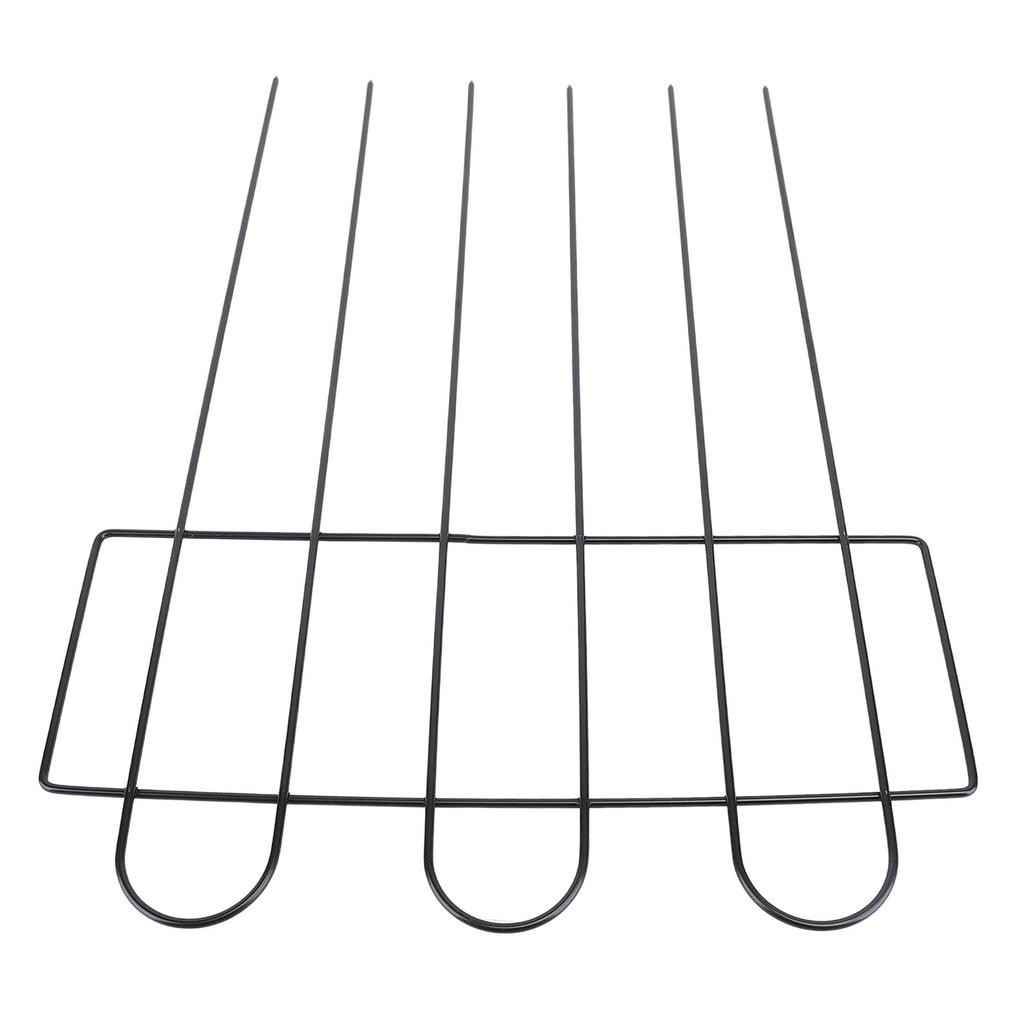 Decorative Garden Fence Iron Metal Wire Garden Fence Ground Stake Animal Barrier Fence for Outdoor