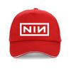 Летний Модный Козырек Для Мужчин Женщин Бейсболки Принт Nine Inch Nails Рок-группа Шляпа Унисекс Кость Регулируемая Snapback Кепки Gorras